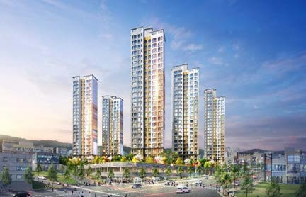 광주 수박등 이편한세상 공동주택 이미지